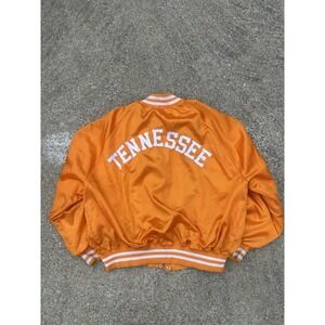 Tennessee Volunteers Vintage Orange Satin Jacket Men's Size 2XL
